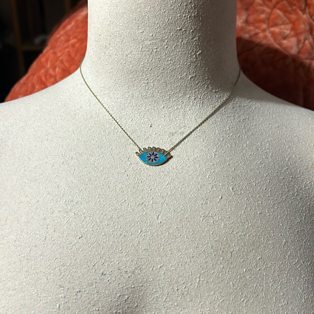 Evil eye necklace